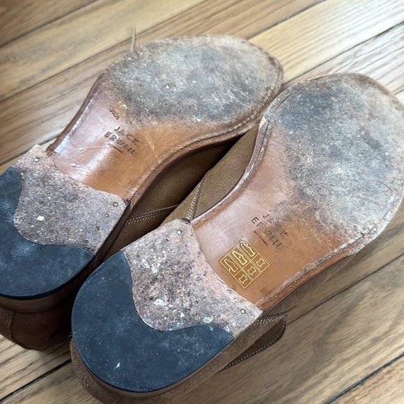 Men's Brown Suede Shoes - Picture 14 of 14